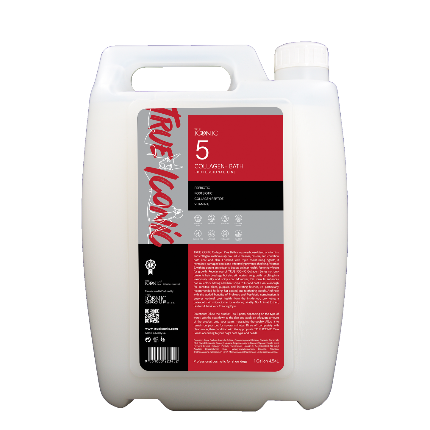 True Iconic Collagen+ Bath (400ml/4.54L)