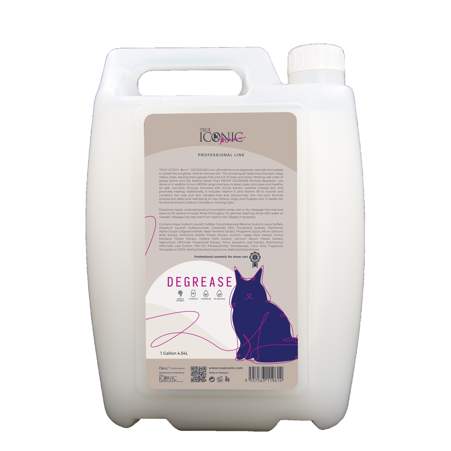 Meow Degrease Shampoo (400ml/4.54L) (Pre-order)