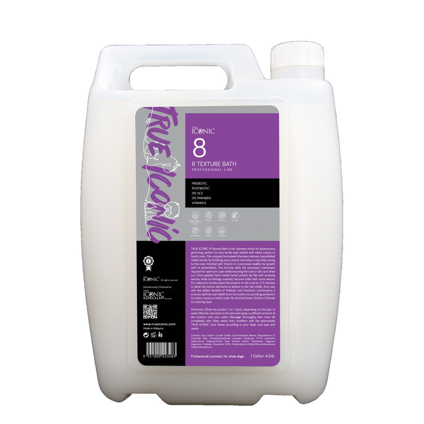 True Iconic R Texture Bath (400ml/4.54L)