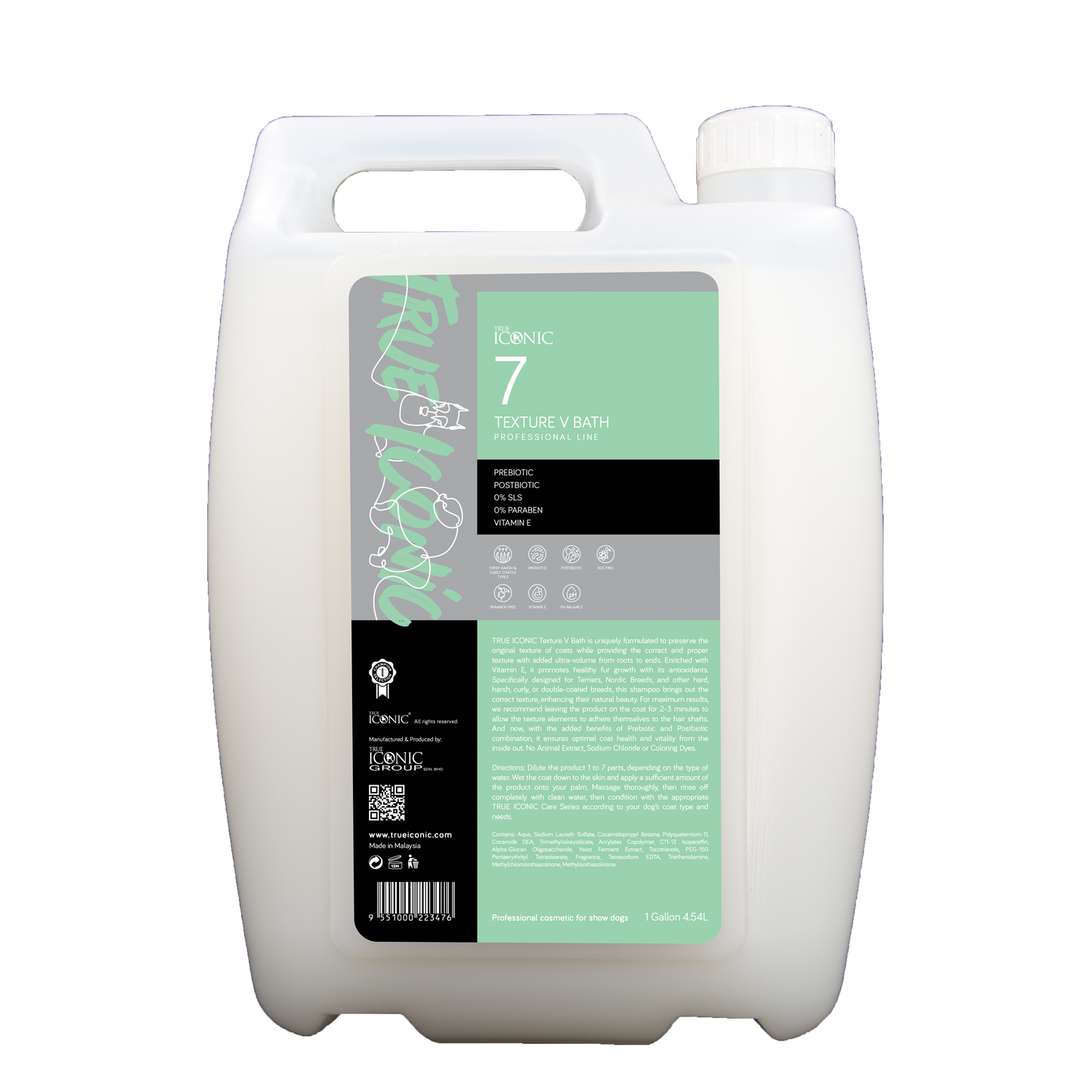 True Iconic Texture V Bath (400ml/4.54L)