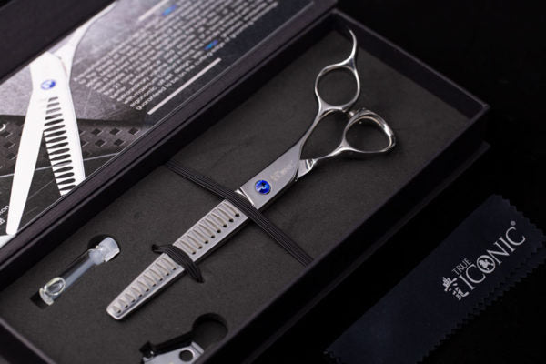 True Iconic Verge Fish Bone Thinning Shear (L) (Length: 7")